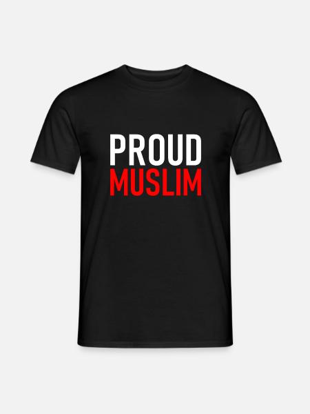 Fier musulman - Musulmans - Islam - T-shirt homme - noir