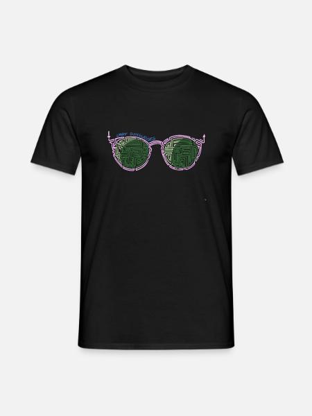 Laby Sonnenbrille 2 - Männer T-Shirt - Schwarz