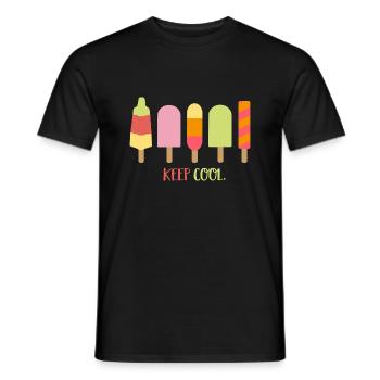 EIS - Men's T-Shirt - black - Front - AI Model Male 178 light (178cm)