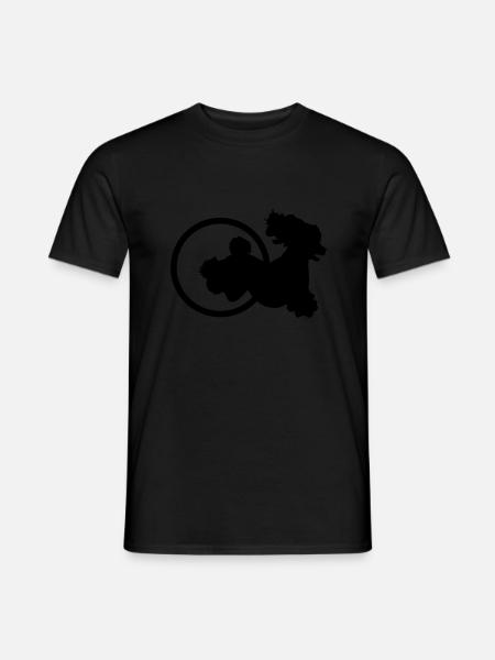 Agility Reifen Pudel - Männer T-Shirt - Schwarz