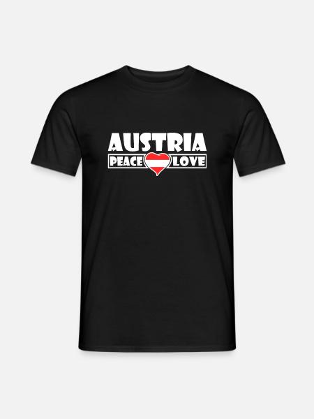 Austria - Austria - Men's T-Shirt - black