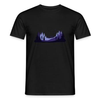 Arctique - T-shirt homme - noir - Devant - AI Model Male 178 light (178cm)