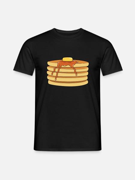 Pancake - Men's T-Shirt - black