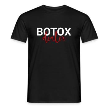 Botox Dealer - Men's T-Shirt - black - Front - AI Model Male 178 light (178cm)