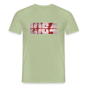 1964 - Männer T-Shirt - Sage - Vorne - AI Model Male 178 light (178cm)
