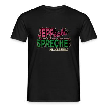 statement witzig chihuahua lustig zitat lieben - Männer T-Shirt - Schwarz - Vorne - AI Model Male 178 light (178cm)