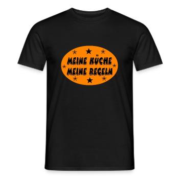 Küche - Männer T-Shirt - Schwarz - Vorne - AI Model Male 178 light (178cm)