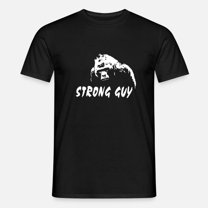Gorilla - Monkey - Men’s T-shirt - black