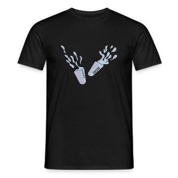 Toast - Men's T-Shirt - black - Front - AI Model Male 178 light (178cm)