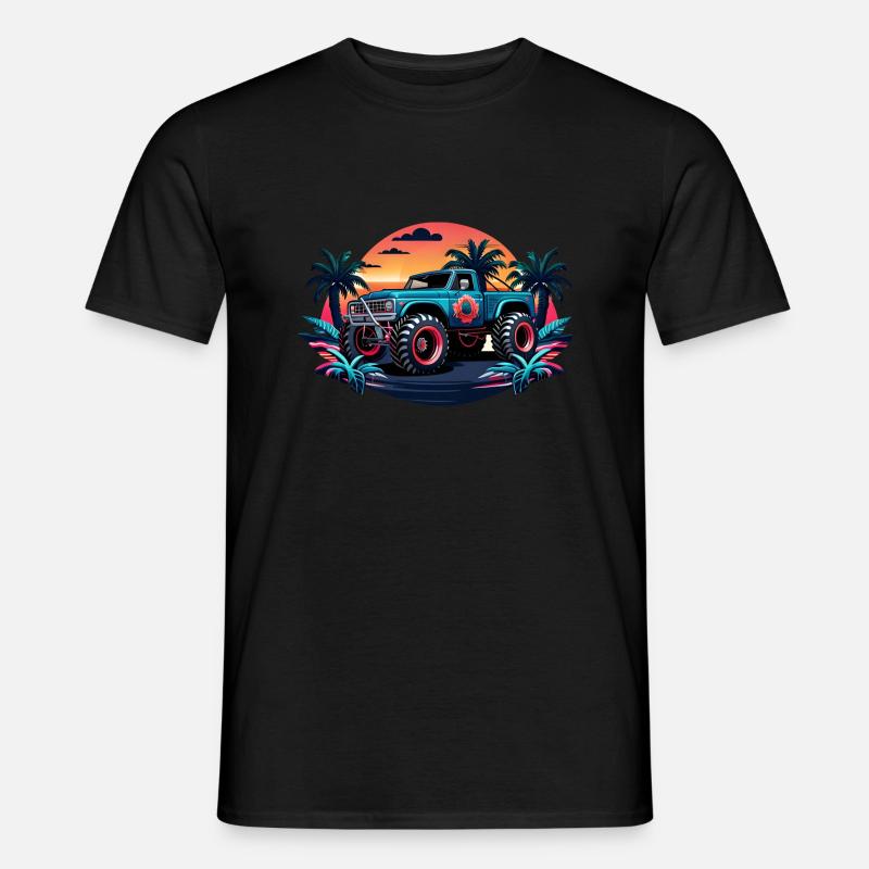OFF ROAD - Männer T-Shirt - Schwarz