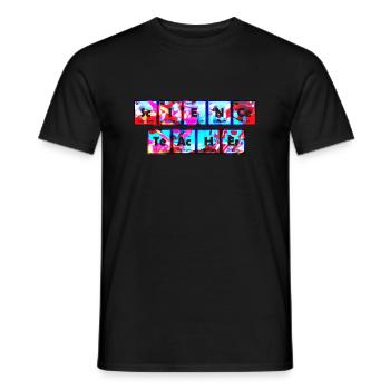 Science Science Scientist Physics Lab DNA - Men's T-Shirt - black - Front - AI Model Male 178 light (178cm)