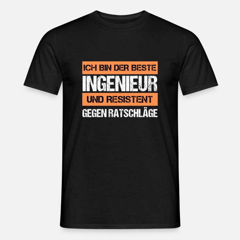 Resistant Engineer - Men's T-shirt - black
