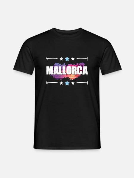 Mallorca - Männer T-Shirt - Schwarz