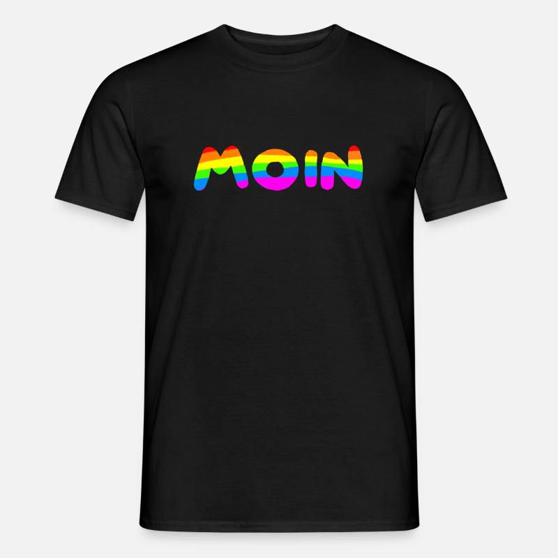 MOIN - Männer T-Shirt - Schwarz