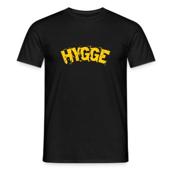 Hygge Scandinavian Lifestyle - Men's T-Shirt - black - Front - AI Model Male 178 light (178cm)