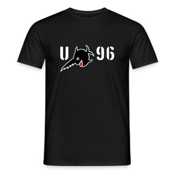 U 96 Saegefisch - Männer T-Shirt - Schwarz - Vorne - AI Model Male 178 light (178cm)