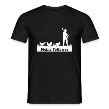 Landwirt Bauer Farmer - Männer T-Shirt - Schwarz - Vorne - AI Model Male 178 light (178cm)