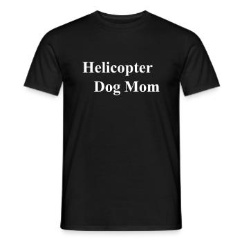 Hund Dog - Men's T-Shirt - black - Front - AI Model Male 178 light (178cm)