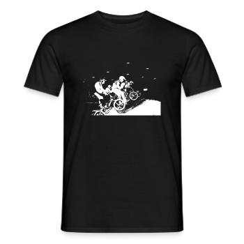 BMX - Men's T-Shirt - black - Front - AI Model Male 178 light (178cm)