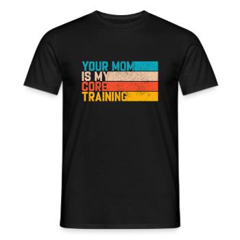 I Heart Squirters Adulte Blague J’Aime Éjaculer - T-shirt homme - noir - Devant - AI Model Male 178 light (178cm)