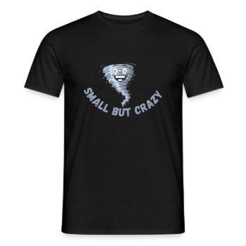 Petit mais fou - T-shirt homme - noir - Devant - AI Model Male 178 light (178cm)