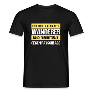 Vagabond résistant - T-shirt homme - noir - Devant - AI Model Male 178 light (178cm)