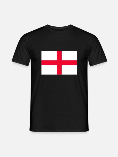 england - Men's T-Shirt - black