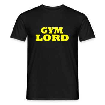 Seigneur du gymnase - T-shirt homme - noir - Devant - AI Model Male 178 light (178cm)