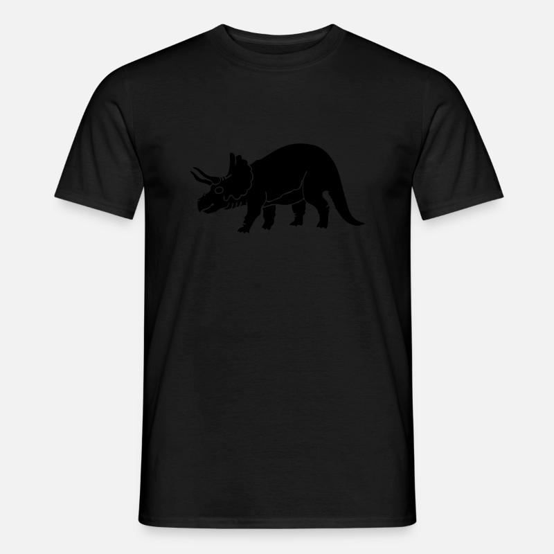 Dinosaurier 3 - Männer T-Shirt - Schwarz