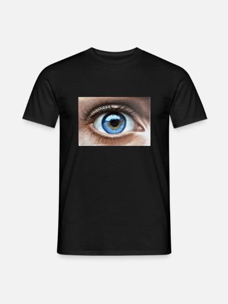 eye - Men's T-Shirt - black