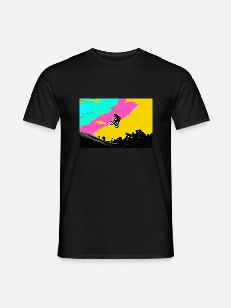 bmx - Men's T-Shirt - black