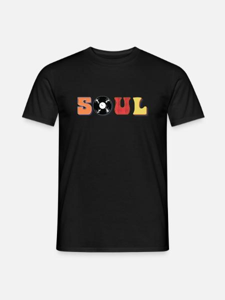 Soul Music - Men's T-Shirt - black
