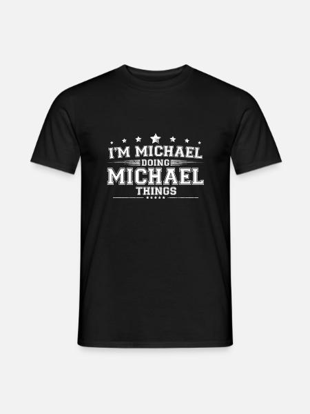 Michael - Men's T-Shirt - black