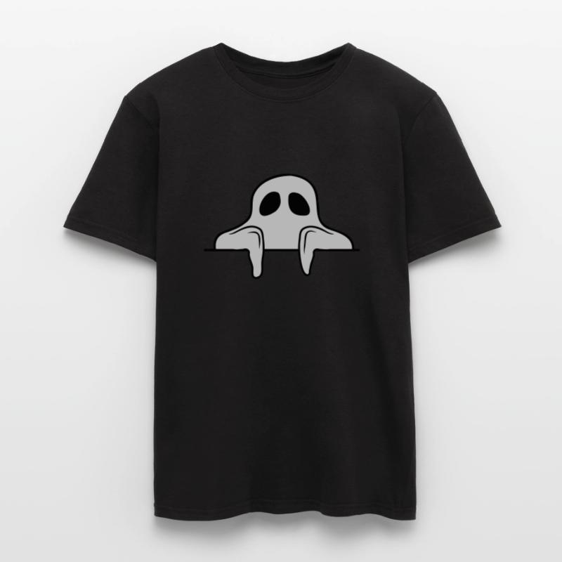 Geist hinter Mauer Comic Männer T-Shirt