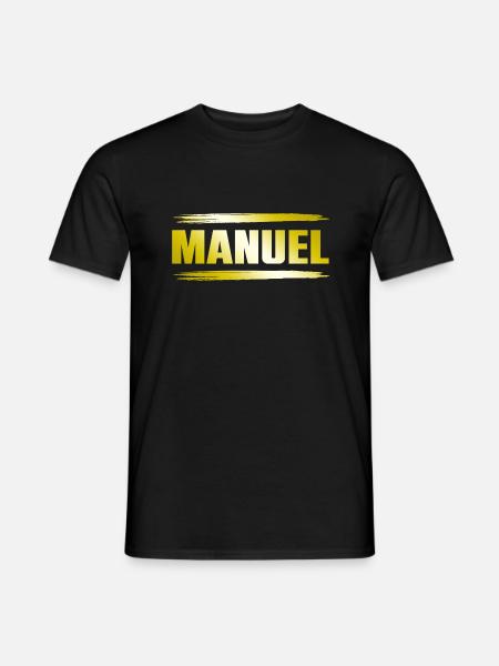 Manuel - Men's T-Shirt - black