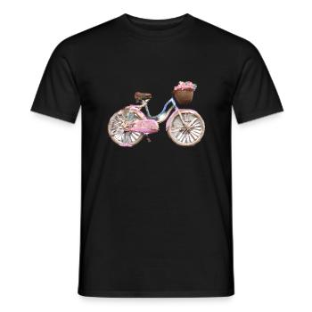 Cyclistes cyclistes Cyclistes cyclistes - T-shirt homme - noir - Devant - AI Model Male 178 light (178cm)