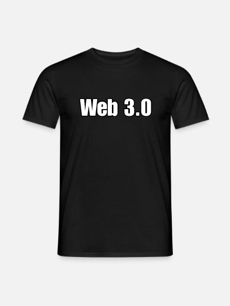 Web 3.0, Finanzen, Krypto-Handel, Tech-Addict - Männer T-Shirt - Schwarz