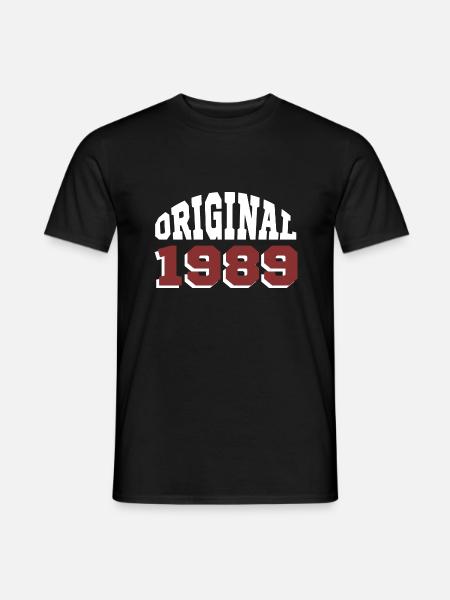 Original 1989 - Men's T-Shirt - black