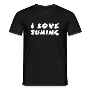 Tuning - Männer T-Shirt - Schwarz - Vorne - AI Model Male 178 light (178cm)