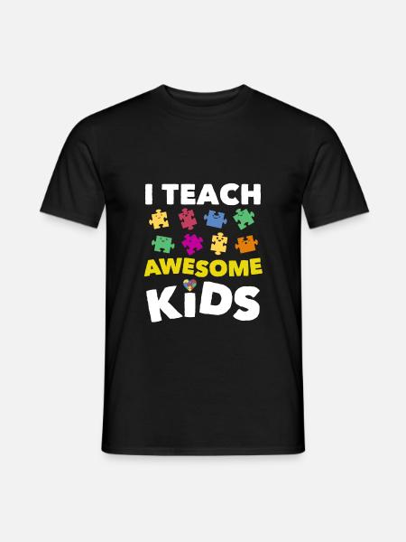 Professeur d'autisme - T-shirt homme - noir