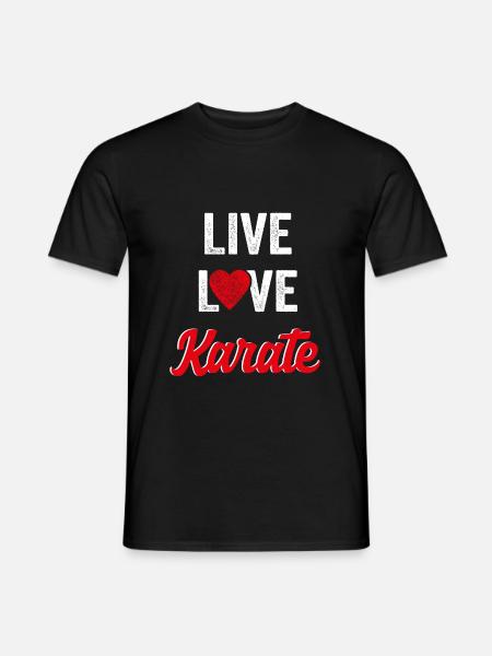 karate - Men's T-Shirt - black
