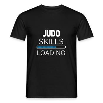 Judo Skills - Männer T-Shirt - Schwarz - Vorne - AI Model Male 178 light (178cm)