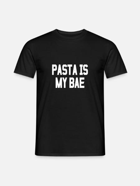 pasta - Men's T-Shirt - black