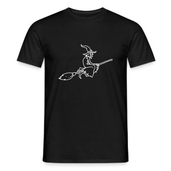 Witches t-shirt | Bestseller | - Men's T-Shirt - black - Front - AI Model Male 178 light (178cm)
