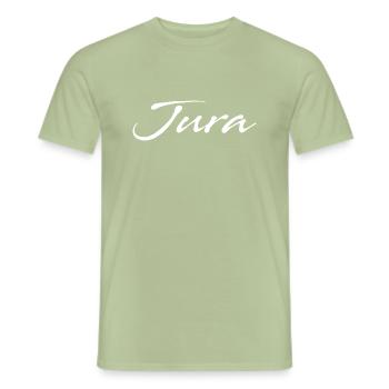 Jura - T-shirt homme - vert sauge - Devant - AI Model Male 178 light (178cm)