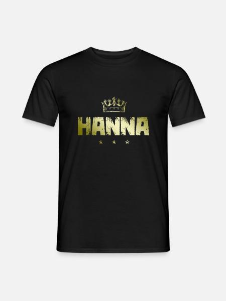 Hanna - Men's T-Shirt - black