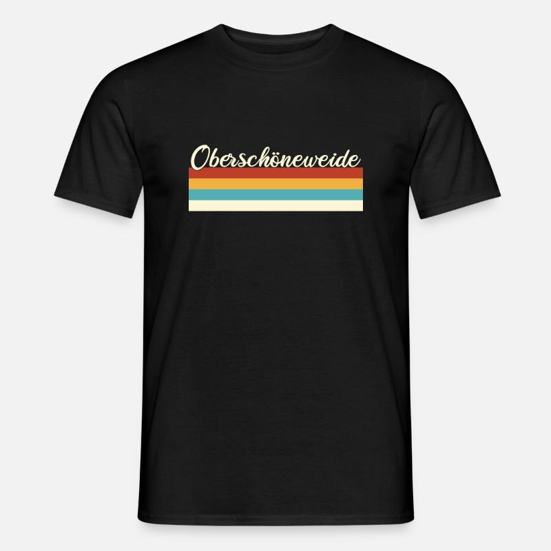 Oberschöneweide - Treptow - Köpenick - Berlin - Männer T-Shirt - Schwarz