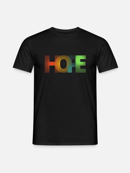 HOPE | HOPE | Print - Men's T-Shirt - black