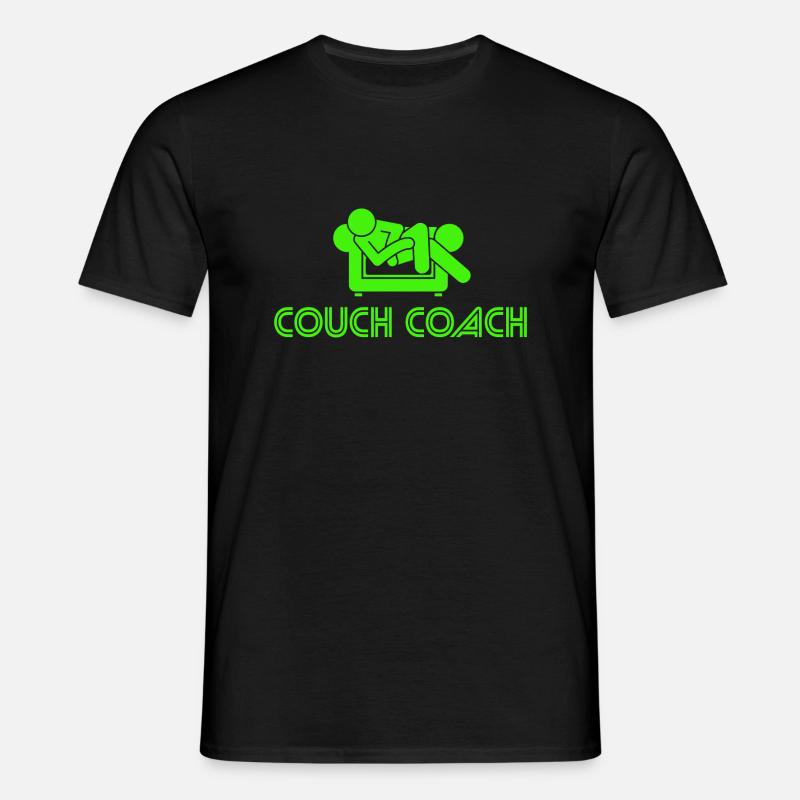 Coach Character Builder Attitude - Männer T-Shirt - Schwarz