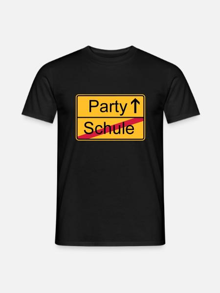 Schools out lets party! - Männer T-Shirt - Schwarz